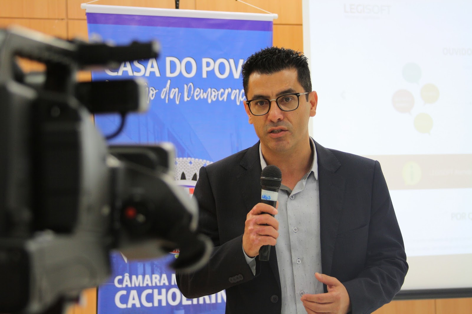 Marco Barbosa é vereador pelo PSB em Cachoeirinha